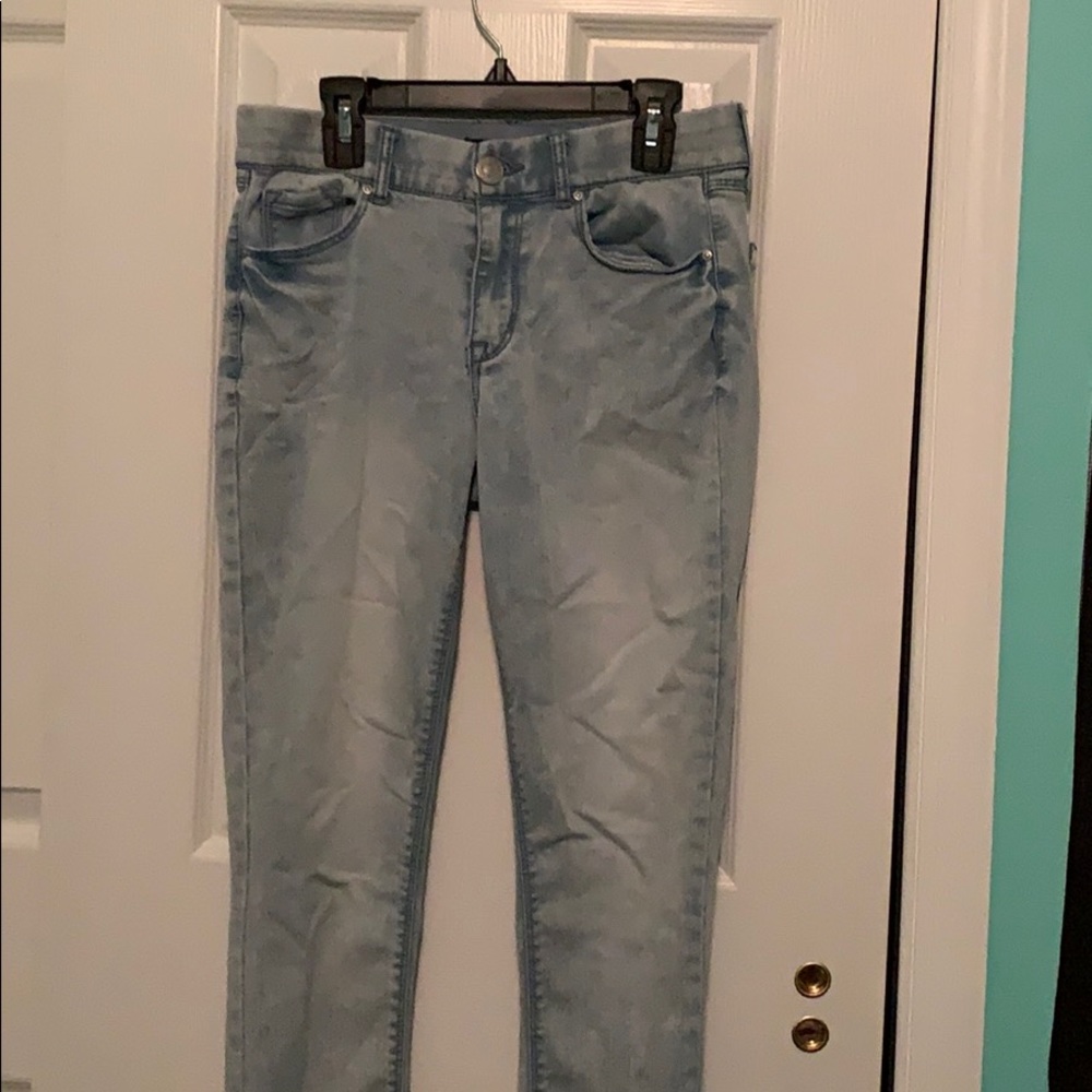 Light blue jeans